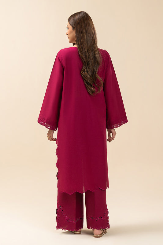 2 PIECE EMBROIDERED LAWN SUIT-ROSEINE (UNSTITCHED)