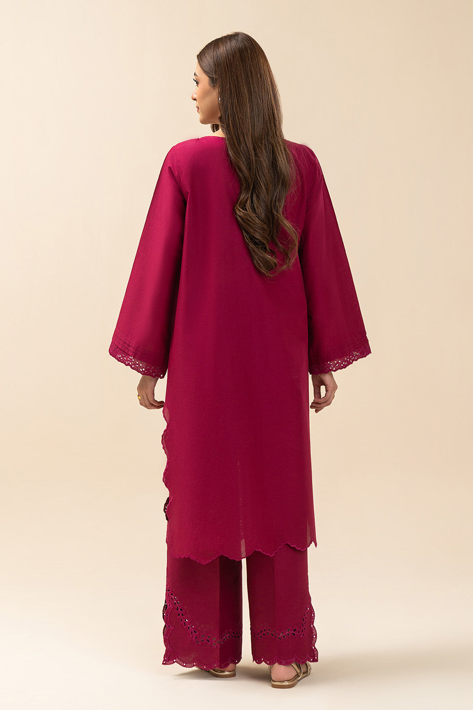 2 PIECE EMBROIDERED LAWN SUIT-ROSEINE (UNSTITCHED)