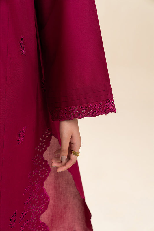 2 PIECE EMBROIDERED LAWN SUIT-ROSEINE (UNSTITCHED)
