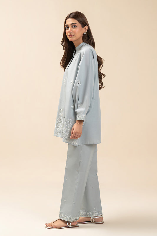 2 PIECE EMBROIDERED LAWN SUIT-MOONLIGHT GRACE (UNSTITCHED)