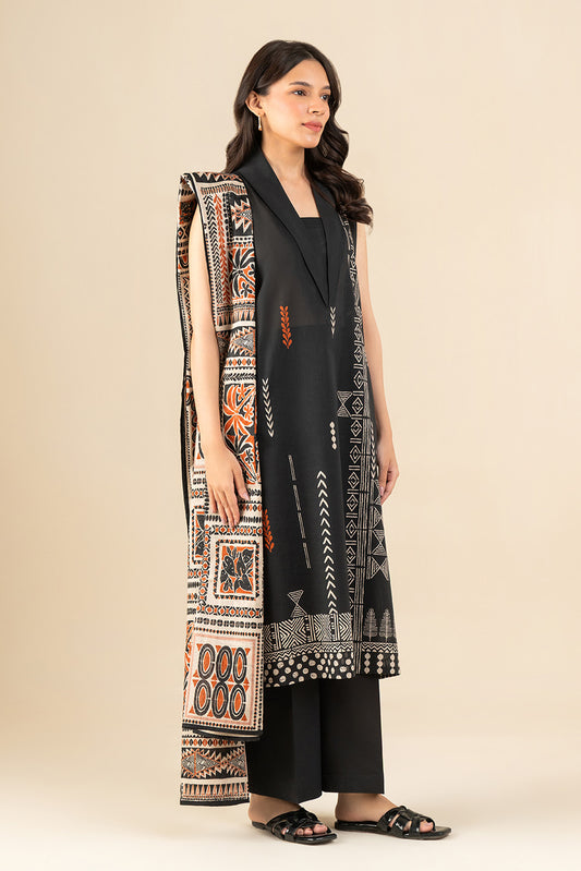 3 PIECE PRINTED LAWN SUIT-AXIS BLOOM (UNSTITCHED)