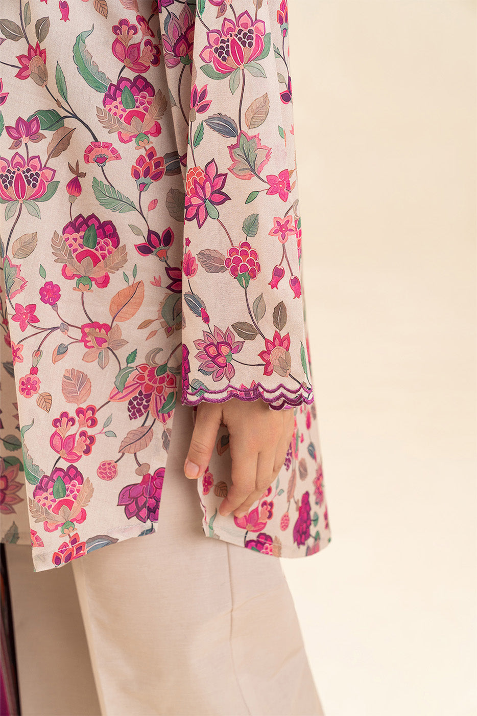 3 PIECE PRINTED LAWN SUIT- (UNSTITCHED)