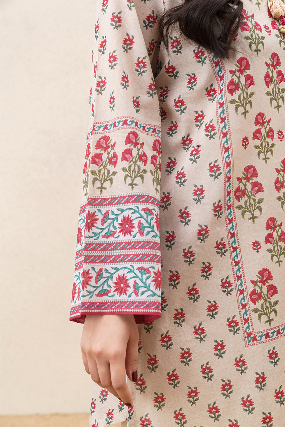 3 PIECE PRINTED LAWN SUIT-MAJESTIC REALM (UNSTITCHED)