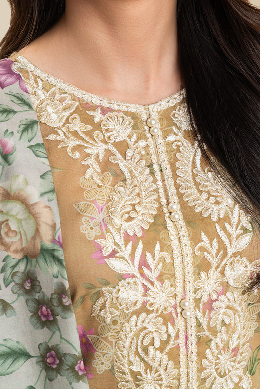 3 PIECE EMBROIDERED LAWN SUIT-PAISLEY WHISPER (UNSTITCHED)