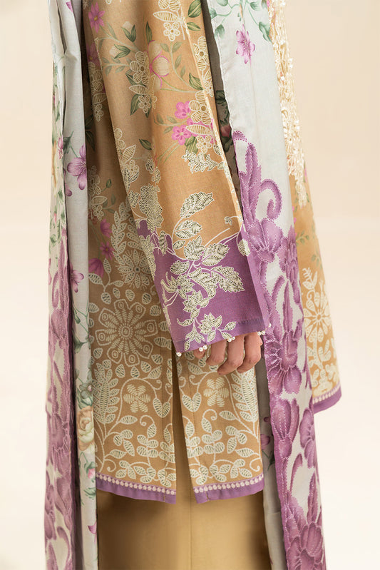3 PIECE EMBROIDERED LAWN SUIT-PAISLEY WHISPER (UNSTITCHED)