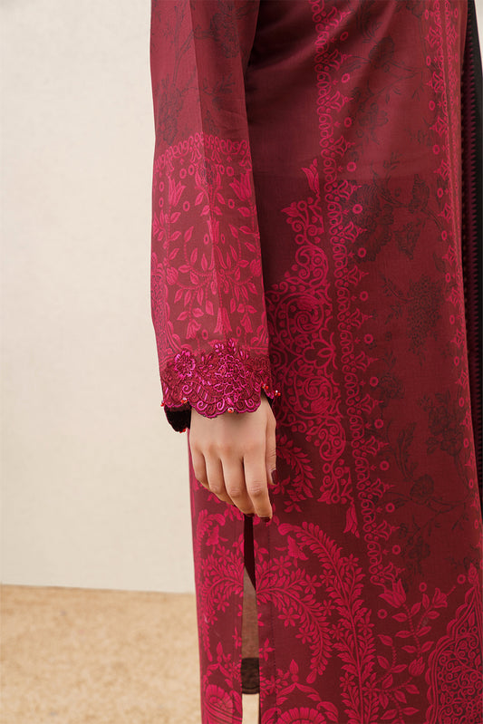 3 PIECE EMBROIDERED LAWN SUIT-REGAL WEAVE (UNSTITCHED)