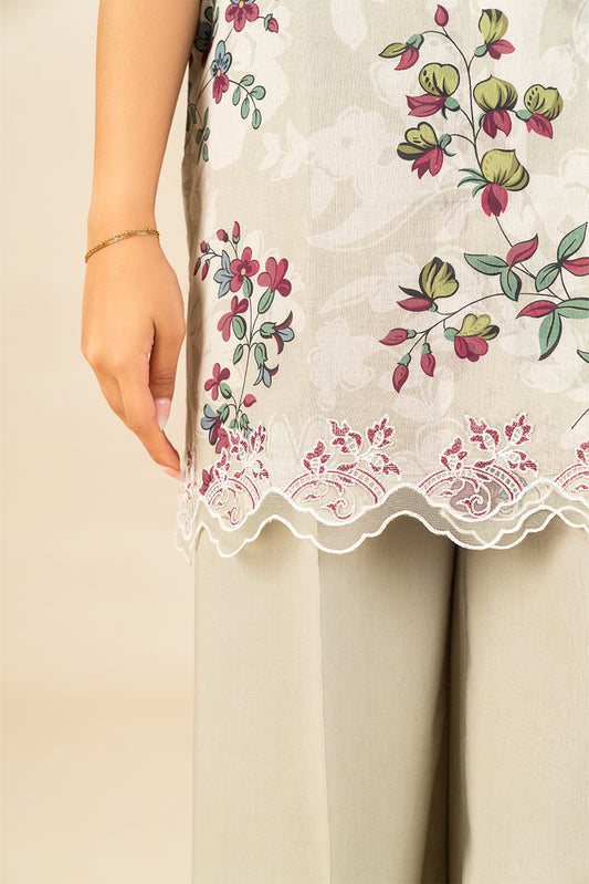 3 PIECE EMBROIDERED LAWN SUIT-SELENE GLOW (UNSTITCHED)