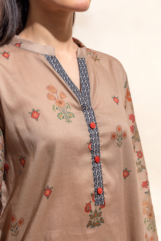 3 PIECE PRINTED LAWN SUIT-HAZEL JOY (UNSTITCHED)