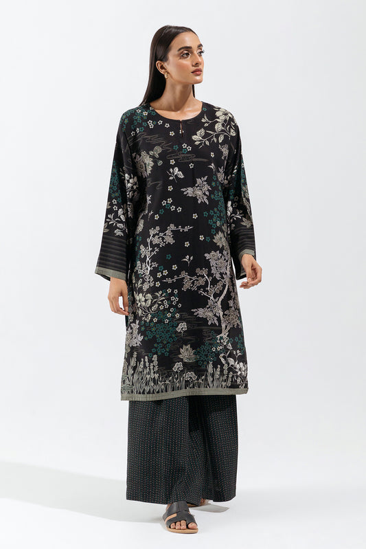 2 PIECE - PRINTED LINEN SUIT - TWILIGHT TALE (UNSTITCHED)