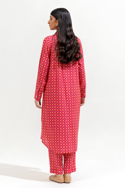 2 PIECE PRINTED VISCOSE SUIT (PRET)