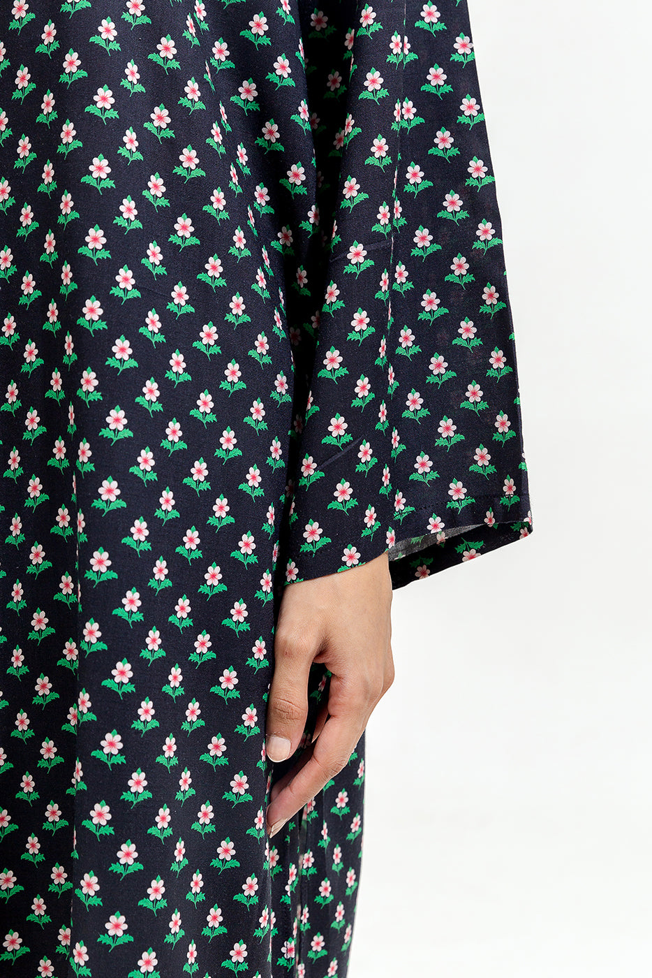 2 PIECE PRINTED VISCOSE SUIT (PRET)