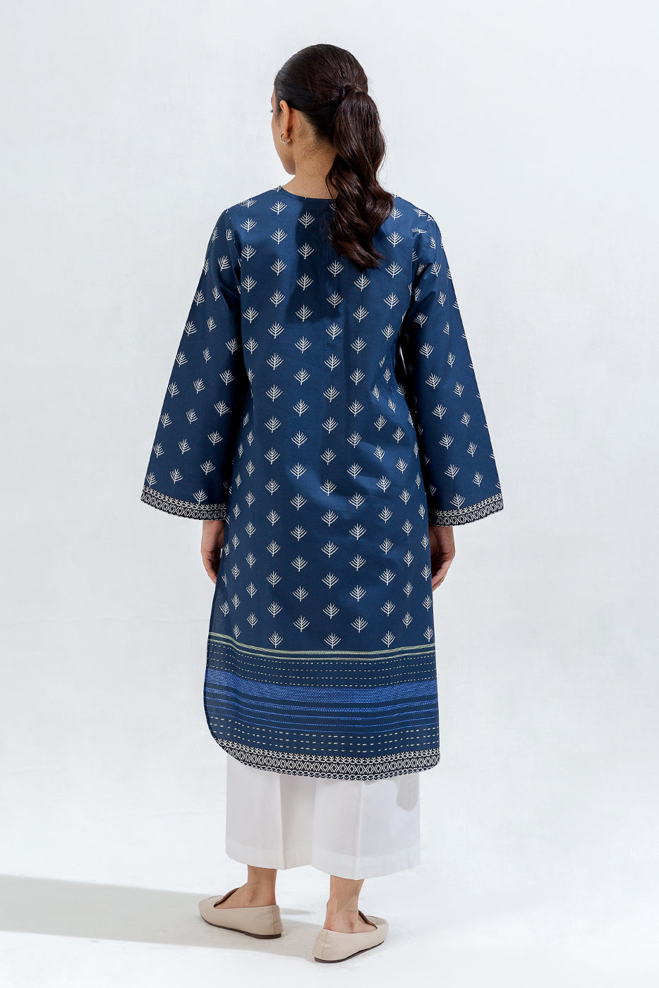 PRINTED CAMBRIC SHIRT (PRET)