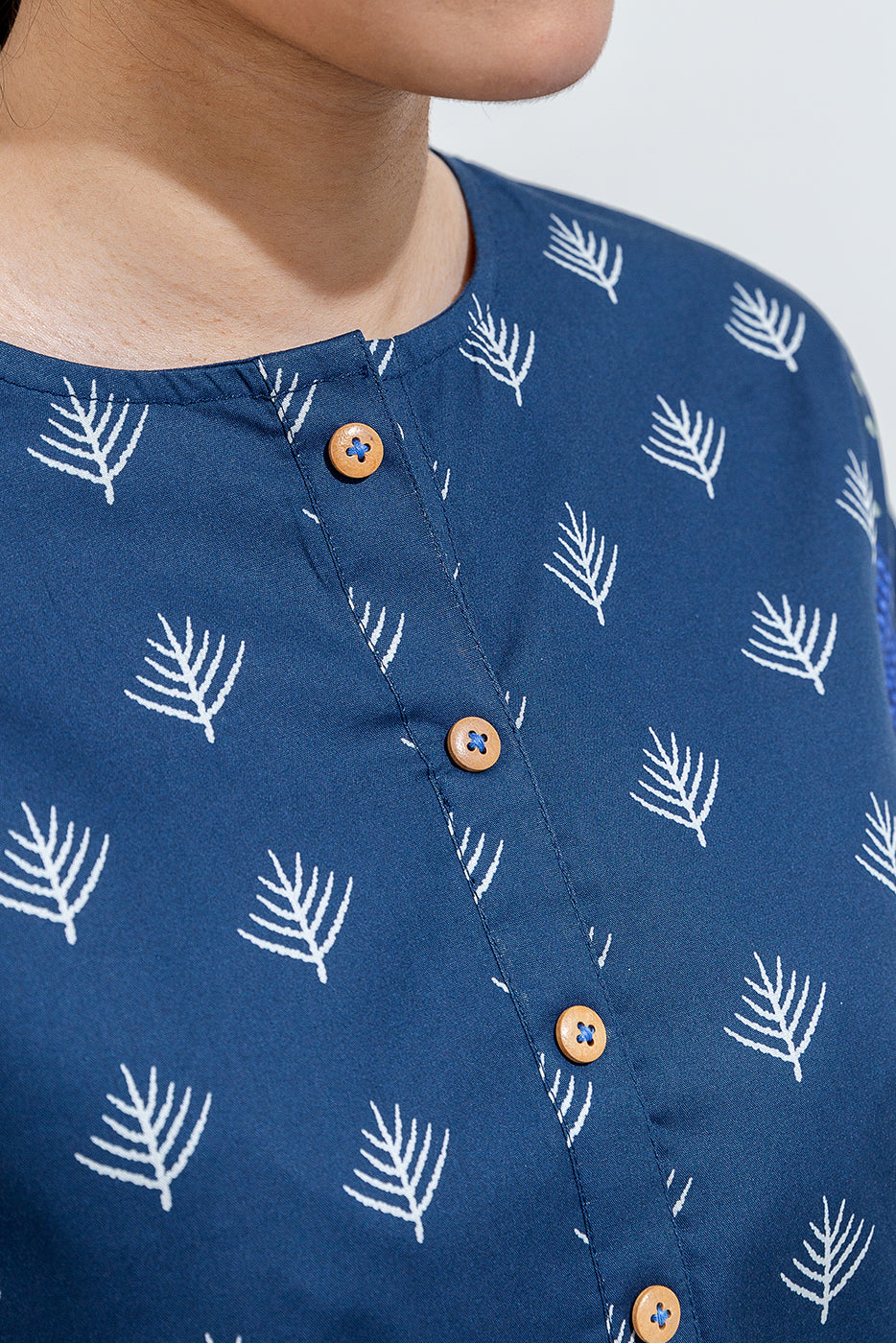 PRINTED CAMBRIC SHIRT (PRET)