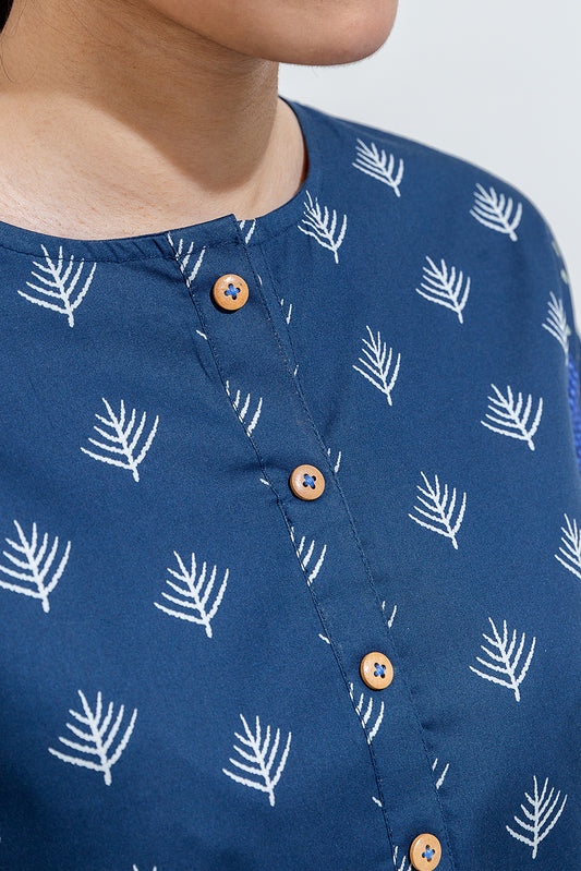 PRINTED CAMBRIC SHIRT (PRET)