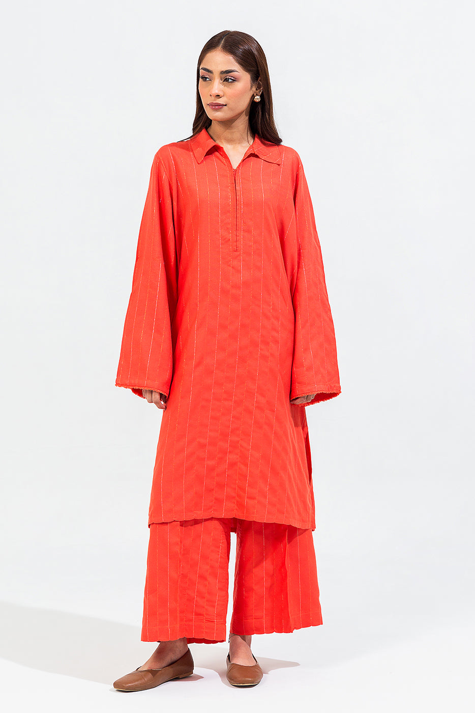 2 PIECE BASIC VISCOSE SUIT (PRET)