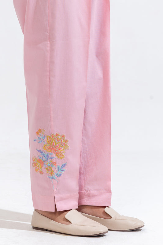 2 PIECE EMBROIDERED CAMBRIC SUIT (PRET)