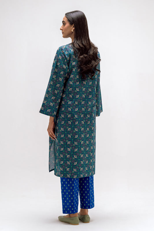 PRINTED KHADDAR SHIRT (PRET)