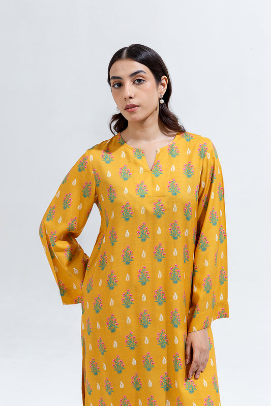 PRINTED VISCOSE SHIRT (PRET)