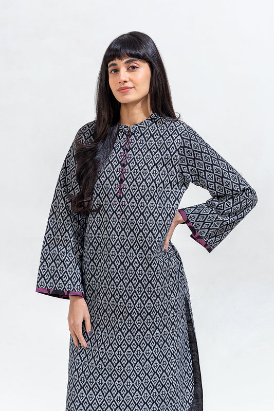 2 PIECE PRINTED KHADDAR SUIT (PRET)