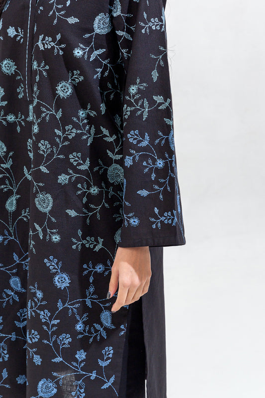 2 PIECE EMBROIDERED KHADDAR SUIT (PRET)