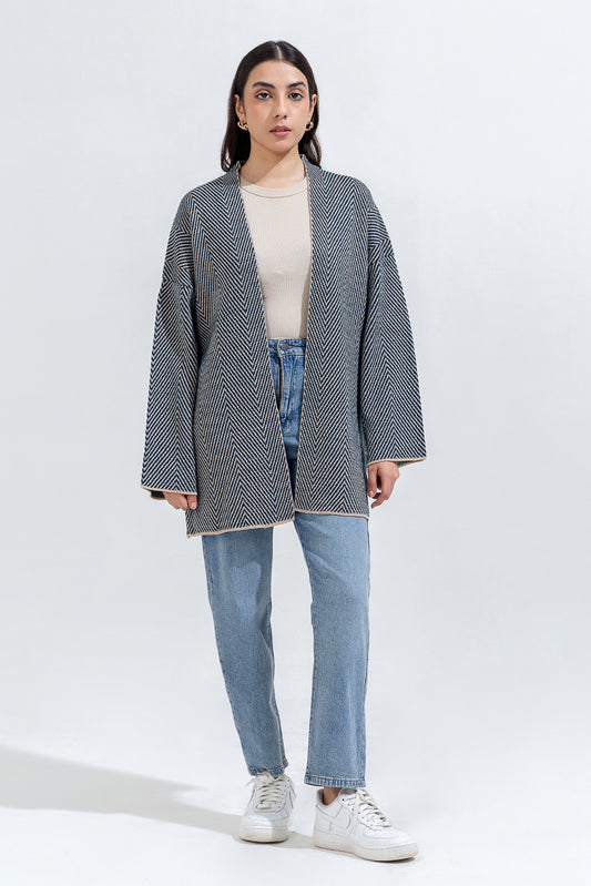 HERRINGBONE SHRUG