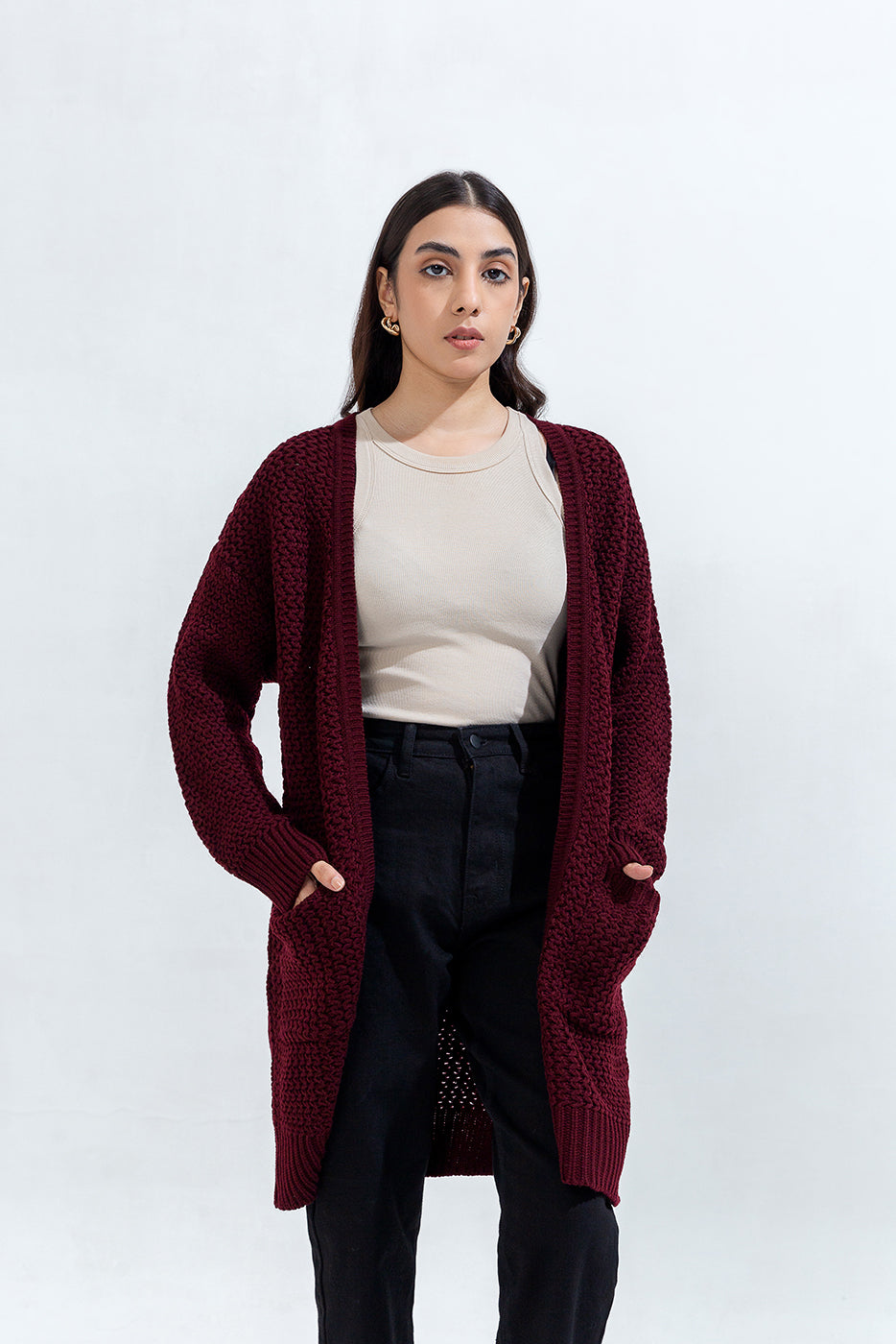 KNITTED SHRUG