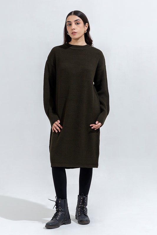 CREW NECK DRESS