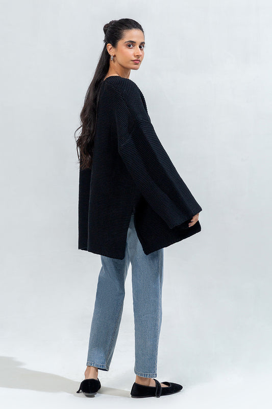 LONG KNIT SHRUG