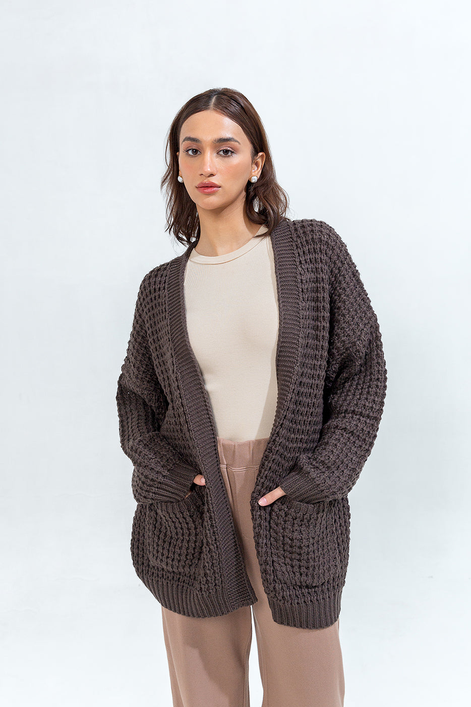 CHUNKY KNIT SHRUG