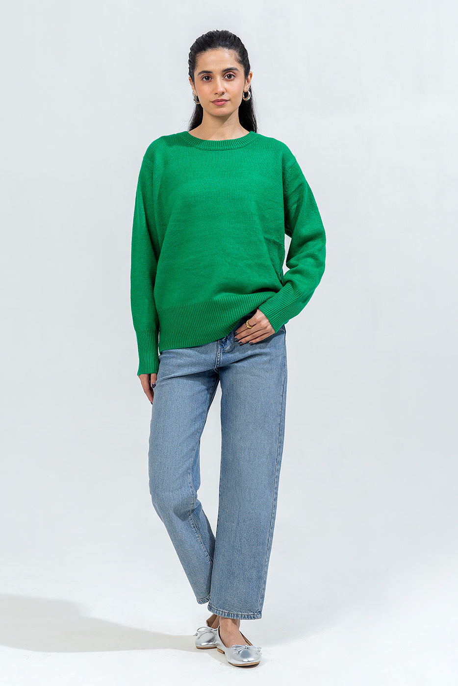 SOFT KNITTED PULLOVER