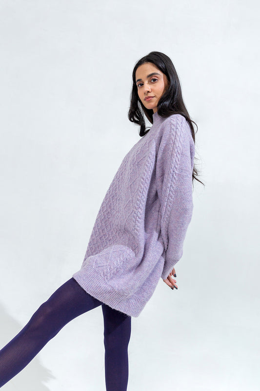 LONG KNIT PULLOVER