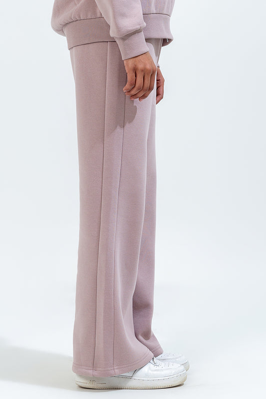 PANEL WIDE LEG TROUSER