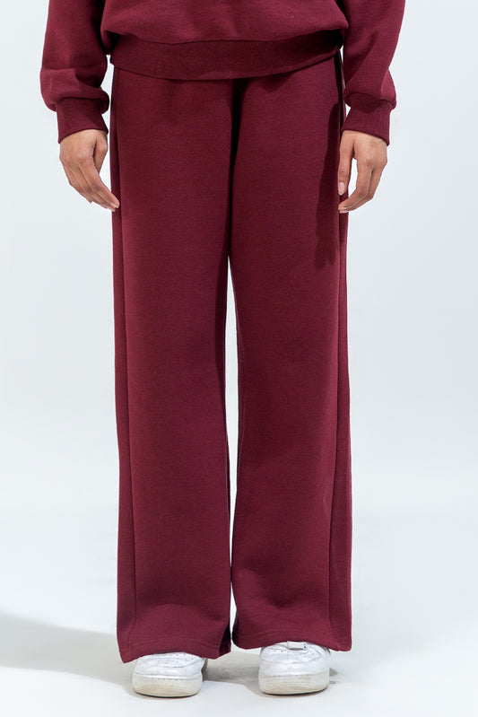 PANEL WIDE LEG TROUSER