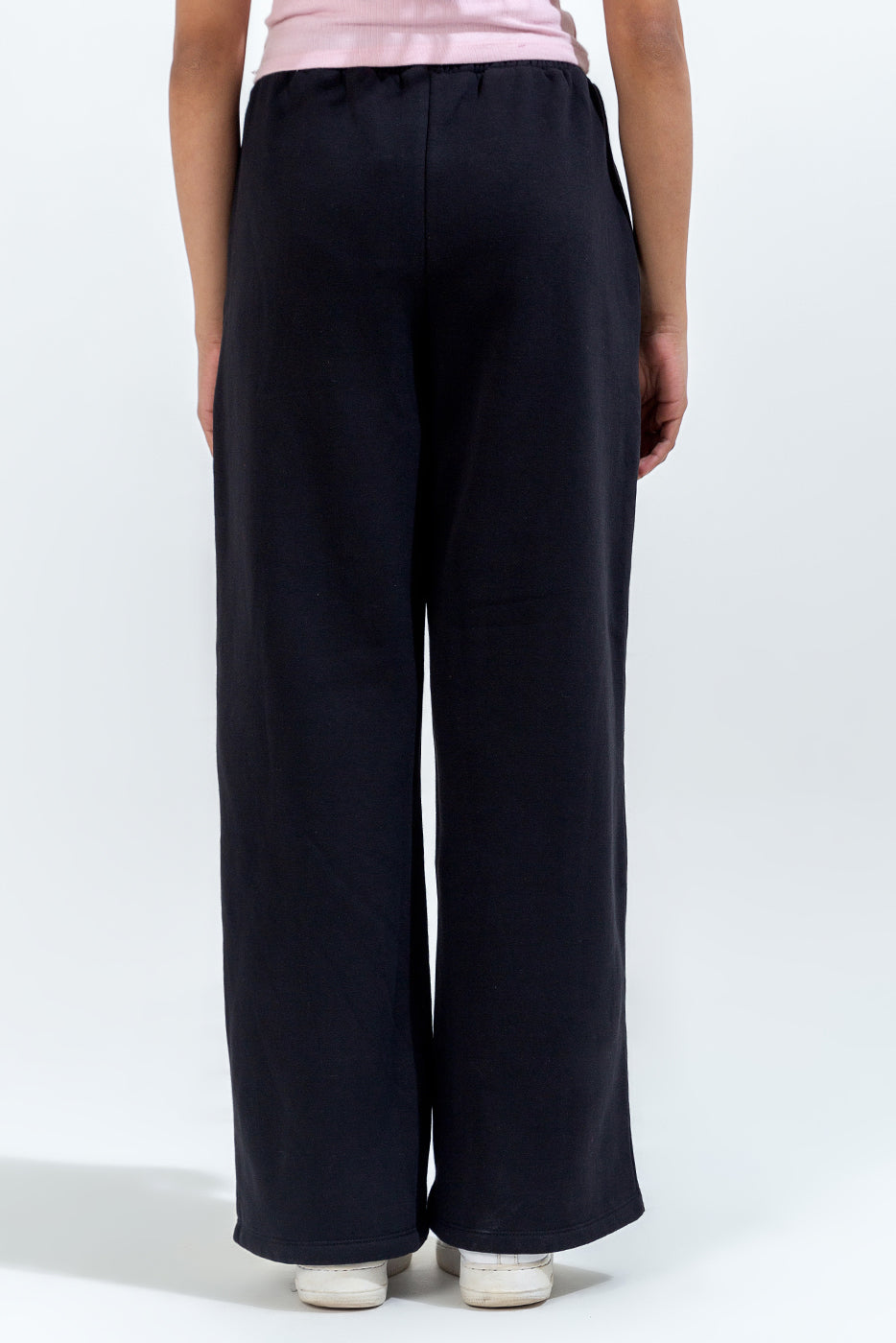 PLEATED WIDE LEG TROUSER