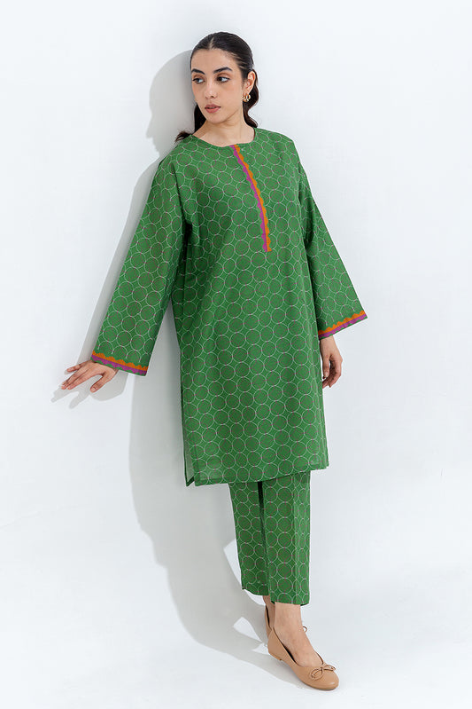 PRINTED KHADDAR SHIRT (PRET)