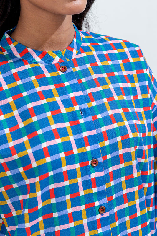 BASIC KHADDAR SHIRT (PRET)