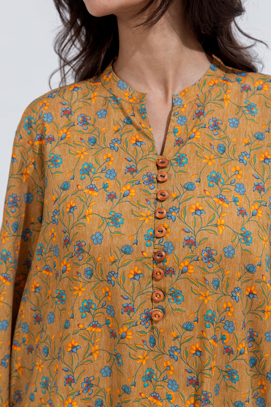 PRINTED VISCOSE SHIRT (PRET)