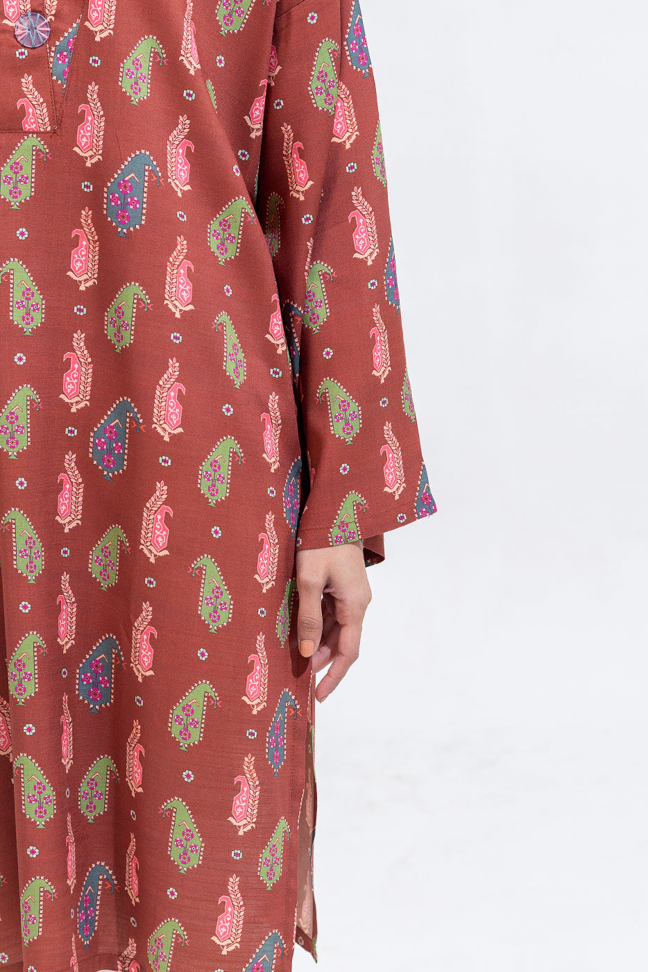 PRINTED VISCOSE SHIRT (PRET)