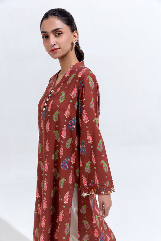 PRINTED VISCOSE SHIRT (PRET)