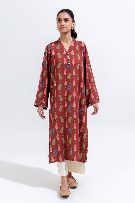 PRINTED VISCOSE SHIRT (PRET)