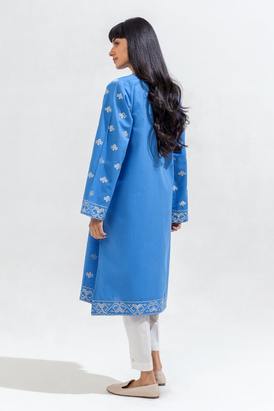 BASIC KHADDAR SHIRT (PRET)