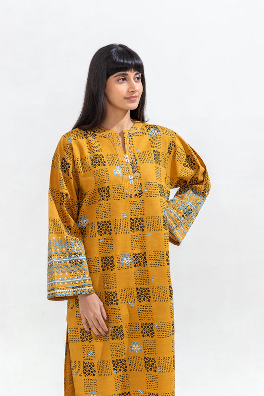 2 PIECE EMBROIDERED KHADDAR SUIT (PRET)