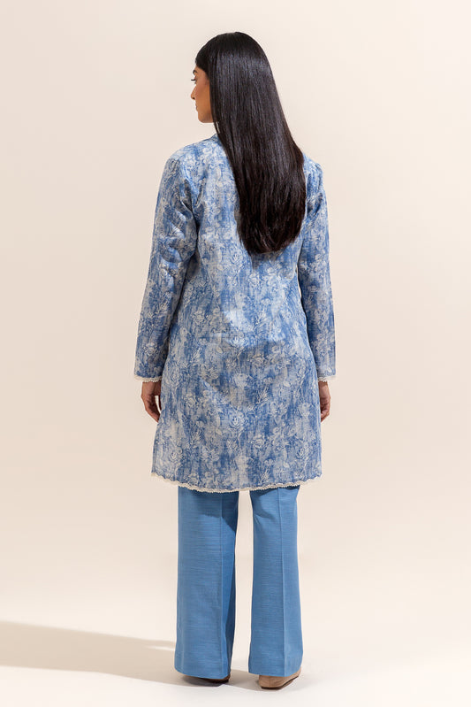 2 PIECE EMBROIDERED KHADDAR SUIT-TEXTURE TWIST (UNSTITCHED)