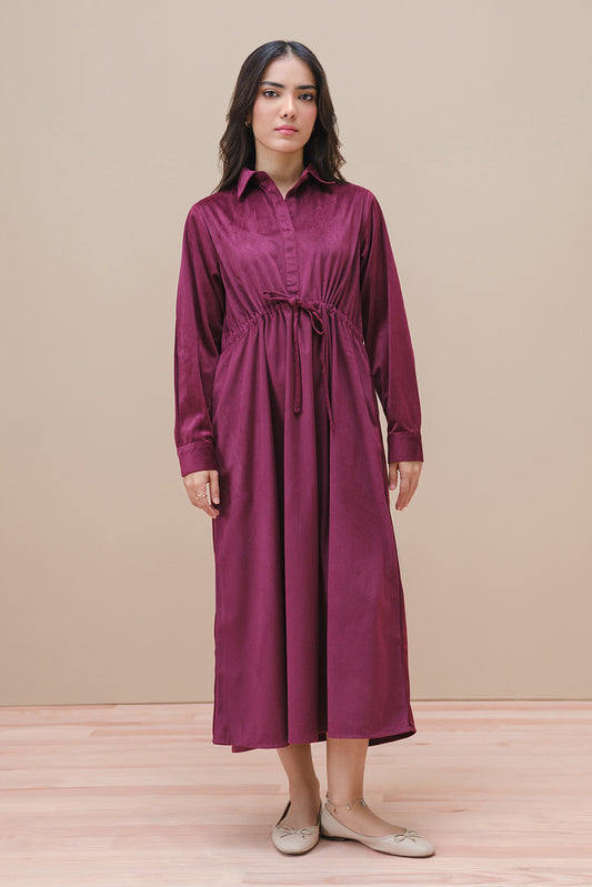 BASIC CORDUROY DRESS (WESTERN)