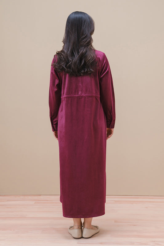 BASIC CORDUROY DRESS (WESTERN)
