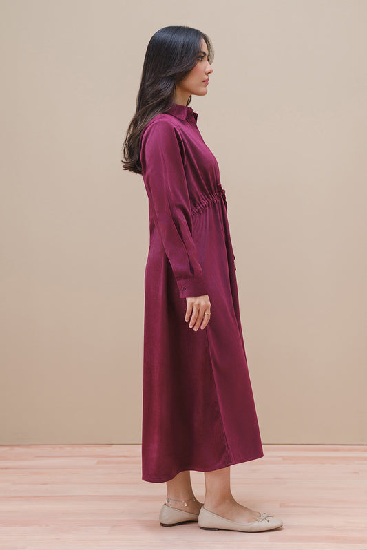 BASIC CORDUROY DRESS (WESTERN)