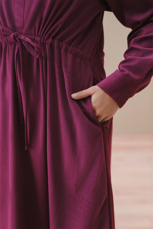 BASIC CORDUROY DRESS (WESTERN)
