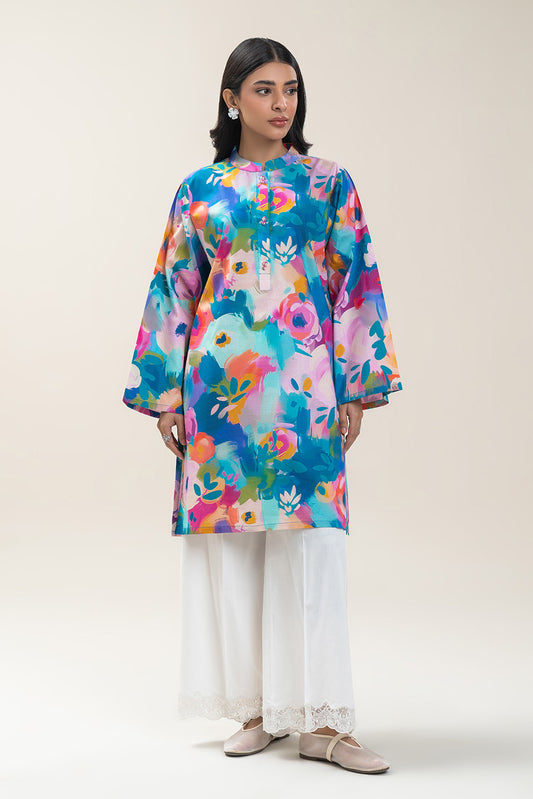 PRINTED KHADDAR SHIRT (PRET)