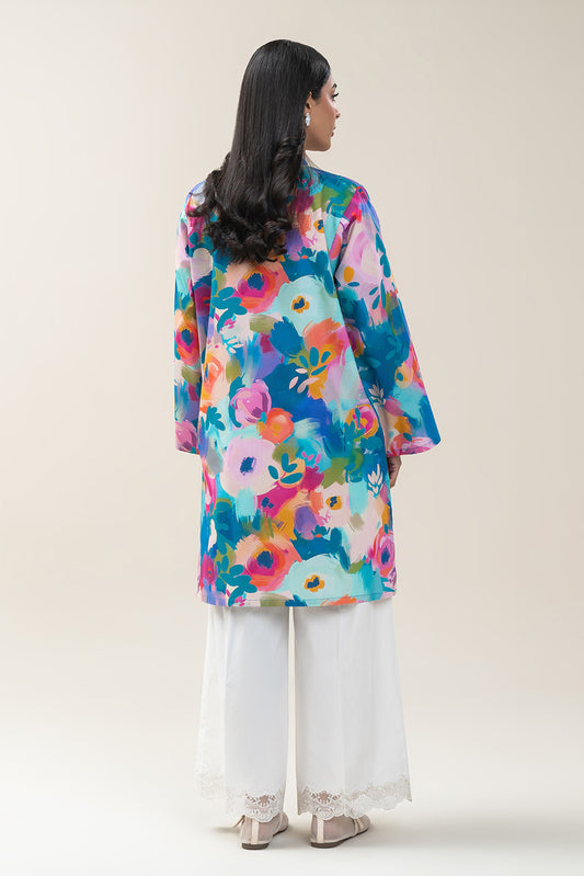 PRINTED KHADDAR SHIRT (PRET)