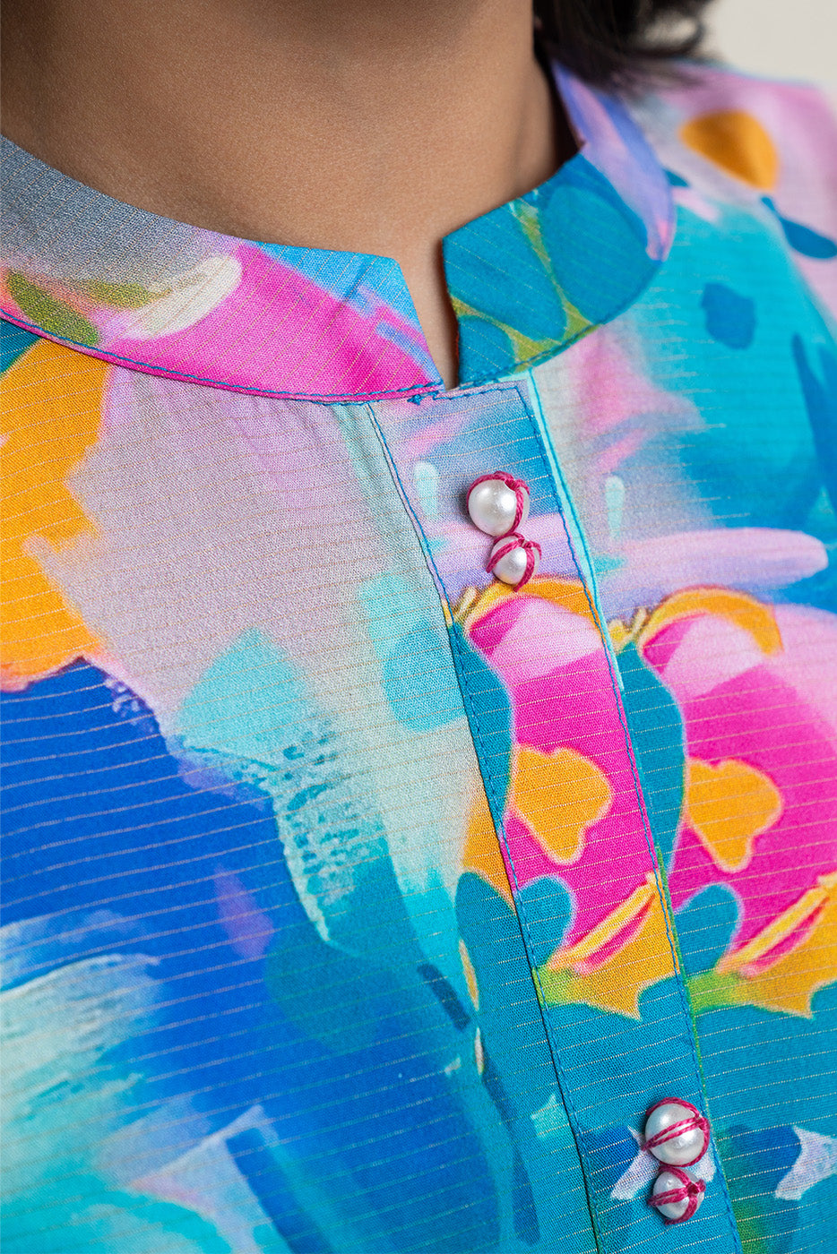 PRINTED KHADDAR SHIRT (PRET)